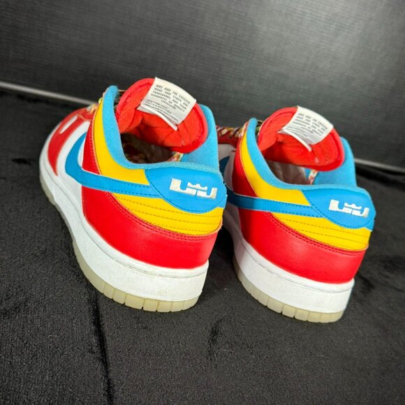 Nike Dunk Low‎ QS LeBron James Fruity Pebbles - Picture 9 of 10